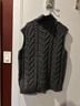 FRAME 100% Wool Gray Sweater Vest Size L - photo 3