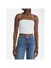 Madewell 100% Cotton Solid White Tank Top Size 8 - photo 4