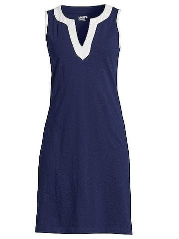 Lands' End Cotton Casual Dress (view 1)