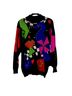 The Limited Graphic Black Multi Color Pullover Sweater Size L - photo 2