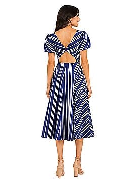 Kate Spade New York Cafe Stripe Cocktail Dress (view 2)
