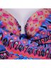 Miraclesuit Graphic Stripes Aztec Or Tribal Print Multi Color One Piece Swimsuit Size 12 - photo 9
