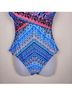 Miraclesuit Graphic Stripes Aztec Or Tribal Print Multi Color One Piece Swimsuit Size 12 - photo 4