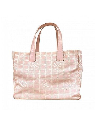Chanel Chanel New Travel Nylon Tote Bag, Pink, Women's (view 1)