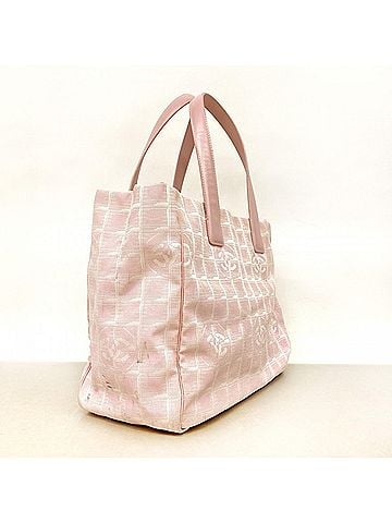 Chanel Chanel New Travel Nylon Tote Bag, Pink, Women's (view 2)