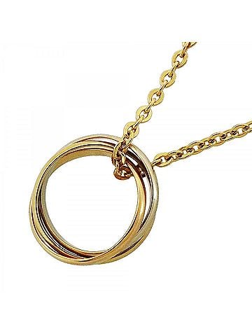 Cartier Cartier Baby Trinity Necklace, available in 18K Yellow Gold (KYG), White (18KWG), and Pink (18KPG) for women. (view 1)