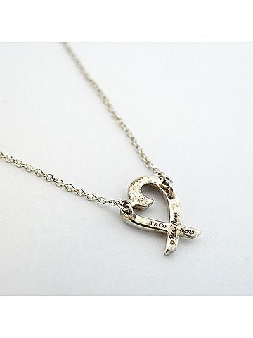 Tiffany & Co. Tiffany & Co. Loving Heart Necklace, Sterling Silver 925, Women's (view 2)