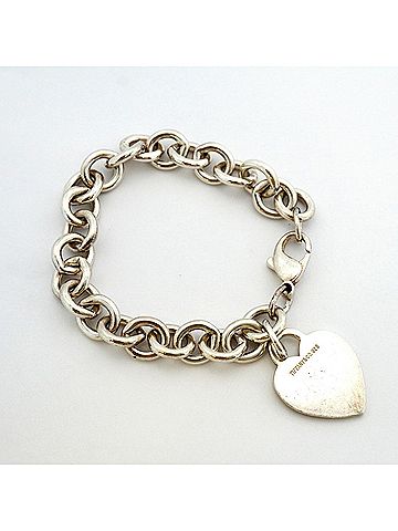 Tiffany & Co. Tiffany & Co. Heart Tag Bracelet, Sterling Silver 925, Women's (view 2)