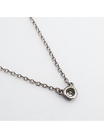 Tiffany & Co. Tiffany & Co. By the Yard Necklace, 1PD (One Diamond), Sterling Silver 925, Women's (view 2)