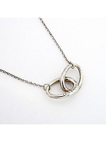 Tiffany & Co. Tiffany & Co. Double Loop Necklace, Sterling Silver 925, Women's (view 2)