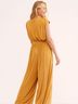Free People Gold Jumpsuit Size S - photo 4