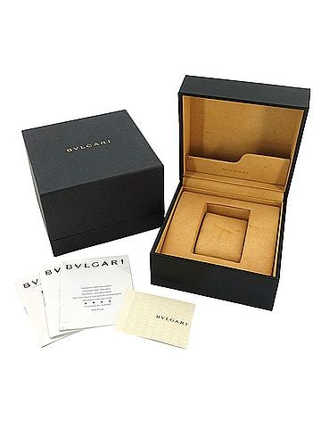 Bvlgari BVLGARI BB23SG Women's Watch Date Black YG Yellow Gold Quartz (view 2)