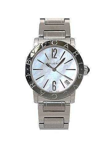 Bvlgari BVLGARI BBL33S Boys' Watch, Date, White Shell, Automatic Winding Watch (view 1)
