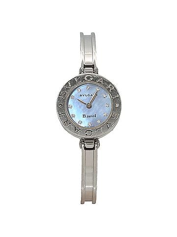 Bvlgari Bulgari BVLGARI B-Zero1 BZ22S Bangle Watch Women's Wristwatch 12P Diamond Blue Shell Quartz (view 1)