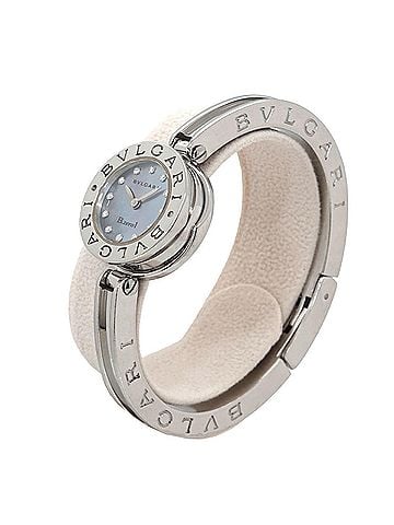 Bvlgari Bulgari BVLGARI B-Zero1 BZ22S Bangle Watch Women's Wristwatch 12P Diamond Blue Shell Quartz (view 2)