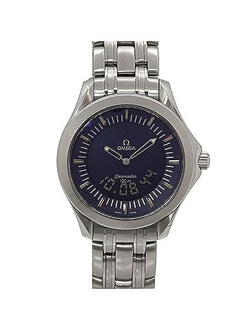 Omega Omega Seamaster 120 Multifunction 2521 81 Men's Watch Navy Date Quartz (view 1)