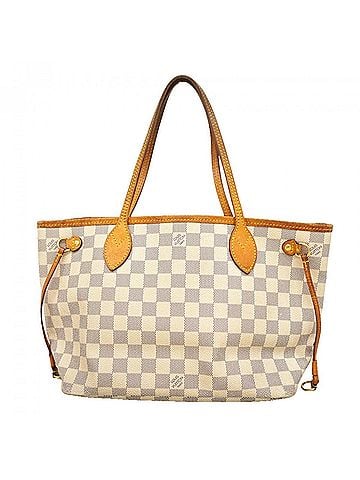 Louis Vuitton Louis Vuitton Damier Azur Neverfull PM Tote Bag N51110 White Women's (view 1)
