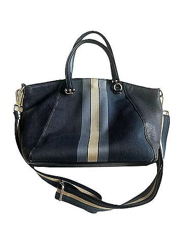 Coach Horse & Carriage Jacquard Prairie Stripe Satchel Satchel (view 2)