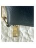 Coach 100% Cotton 100% Leather Jacquard Blue Ivory Satchel One size - photo 5