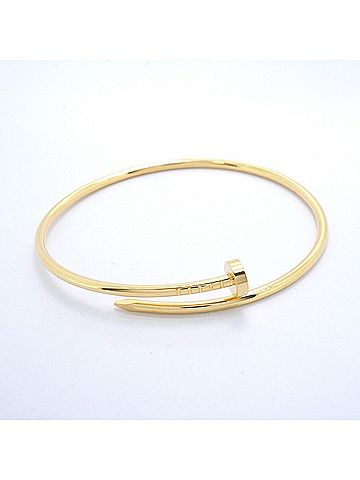 Cartier Cartier Juste un Clou Bangle SM 18KYG Yellow Gold Men's (view 2)