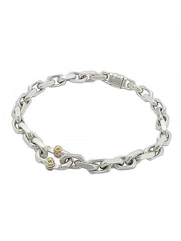 Tiffany & Co. Tiffany & Co. Makers Bracelet, 18K Yellow Gold (KYG), Sterling Silver 925, for Men and Women (view 1)