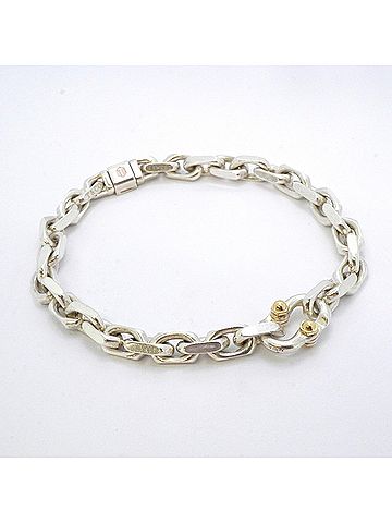 Tiffany & Co. Tiffany & Co. Makers Bracelet, 18K Yellow Gold (KYG), Sterling Silver 925, for Men and Women (view 2)