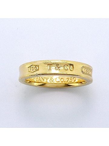 Tiffany & Co. Tiffany & Co. Narrow Ring, 18K Yellow Gold, Women's (view 2)