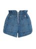 Dagmar 100% Cotton Solid Blue Denim Shorts Size 4 - photo 1
