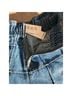 Dagmar 100% Cotton Solid Blue Denim Shorts Size 4 - photo 6
