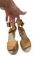 J.Crew 100% Leather Tan Brown Sandals Size 10 - photo 3
