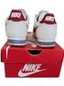 Nike 100% Leather White Red Sneakers Size 6 1/2 - photo 2