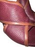 Stuart Weitzman 100% Leather Burgundy Brown Heels Size 9 - photo 12