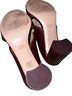 Stuart Weitzman 100% Leather Burgundy Brown Heels Size 9 - photo 10