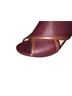 Stuart Weitzman 100% Leather Burgundy Brown Heels Size 9 - photo 8