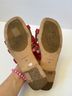 Ingrid Starnes Red Sandals Size EU 38 - photo 5