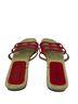 Ingrid Starnes Red Sandals Size EU 38 - photo 2