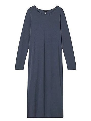 Eileen Fisher Jewel Neck Dress Casual Dress (view 1)