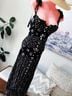 Angie Floral Black Casual Dress Size M - photo 6