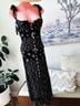 Angie Floral Black Casual Dress Size M - photo 4