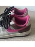 Nike Solid Pink Brown White Sneakers Size 7 1/2 - photo 5