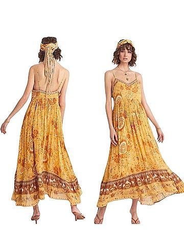 Spell Mystic Strappy Dress Casual Dress (view 1)