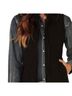 Shyanne 95% Polyester 5% Spandex 100% Polyester Black Vest Size L - photo 1