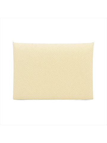 Hermès Hermes Calvi Duo Veau Epsom Leather Wallet/Coin Case (W) - Manufactured in 2024 Women's Wallet (view 1)