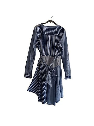 Maeve Newport Stripe Wrap Shirtdress Casual Dress (view 2)