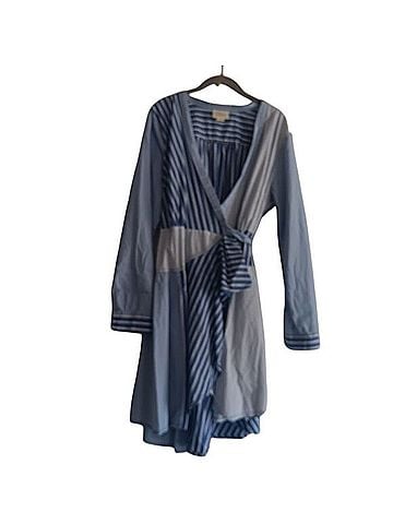 Maeve Newport Stripe Wrap Shirtdress Casual Dress (view 1)