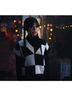 Zara Checkered-gingham Black White Sweater Vest Size M - photo 4