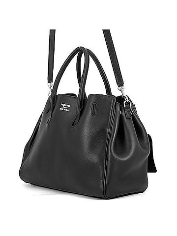 Balenciaga Balenciaga Bel Air Carryall Medium Leather Handbag 812545 BALENCIAGA 2-way Shoulder Bag Black (view 2)
