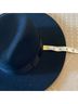 Brixton 100% Wool Black Fedora Size L - photo 9