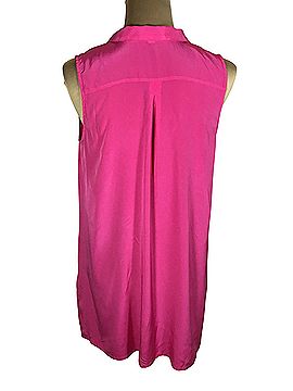 Johnny Was Sleeveless Silk Top (view 2)
