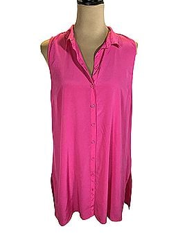 Johnny Was Sleeveless Silk Top (view 1)